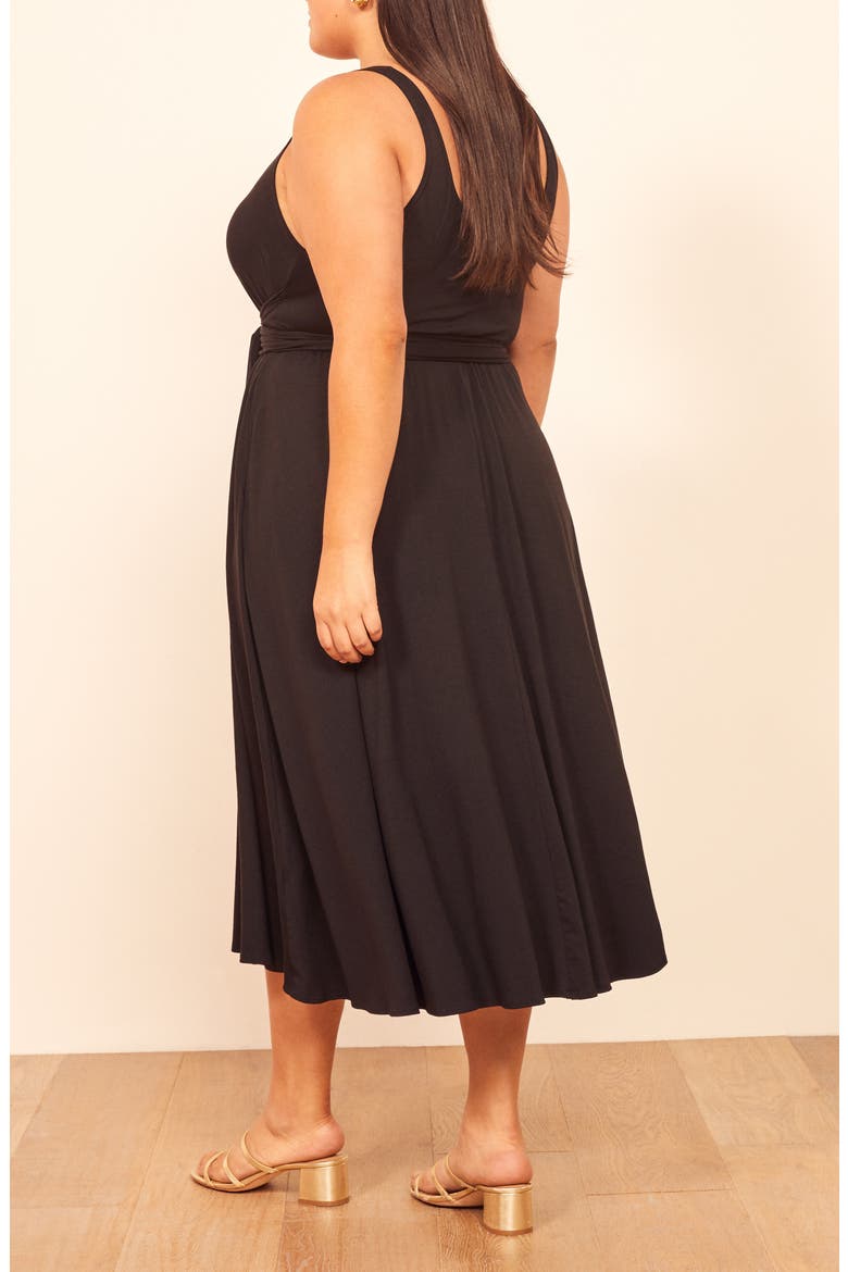 August Dress, Alternate, color, BLACK