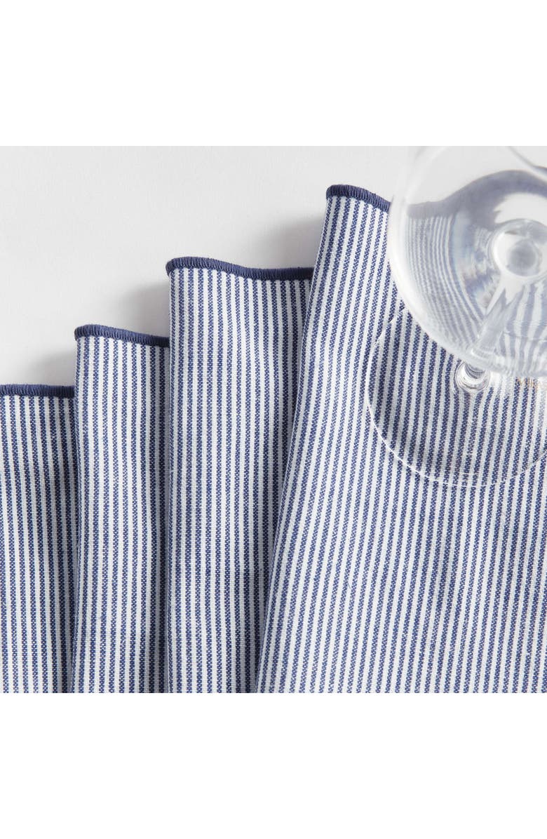 Napa Home & Garden Barclay Butera Vista Cockatil Napkins Set Of 4, Alternate, color, Blue