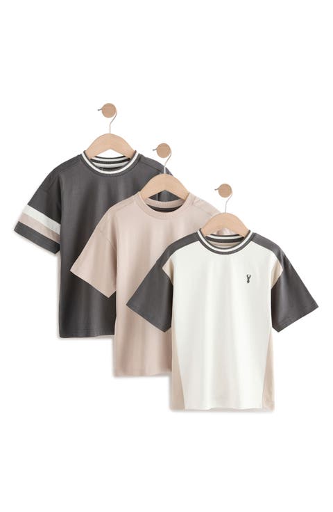 Kids
 Assorted 3-Pack Cotton T-Shirts (Little Kid 
Big Kid)