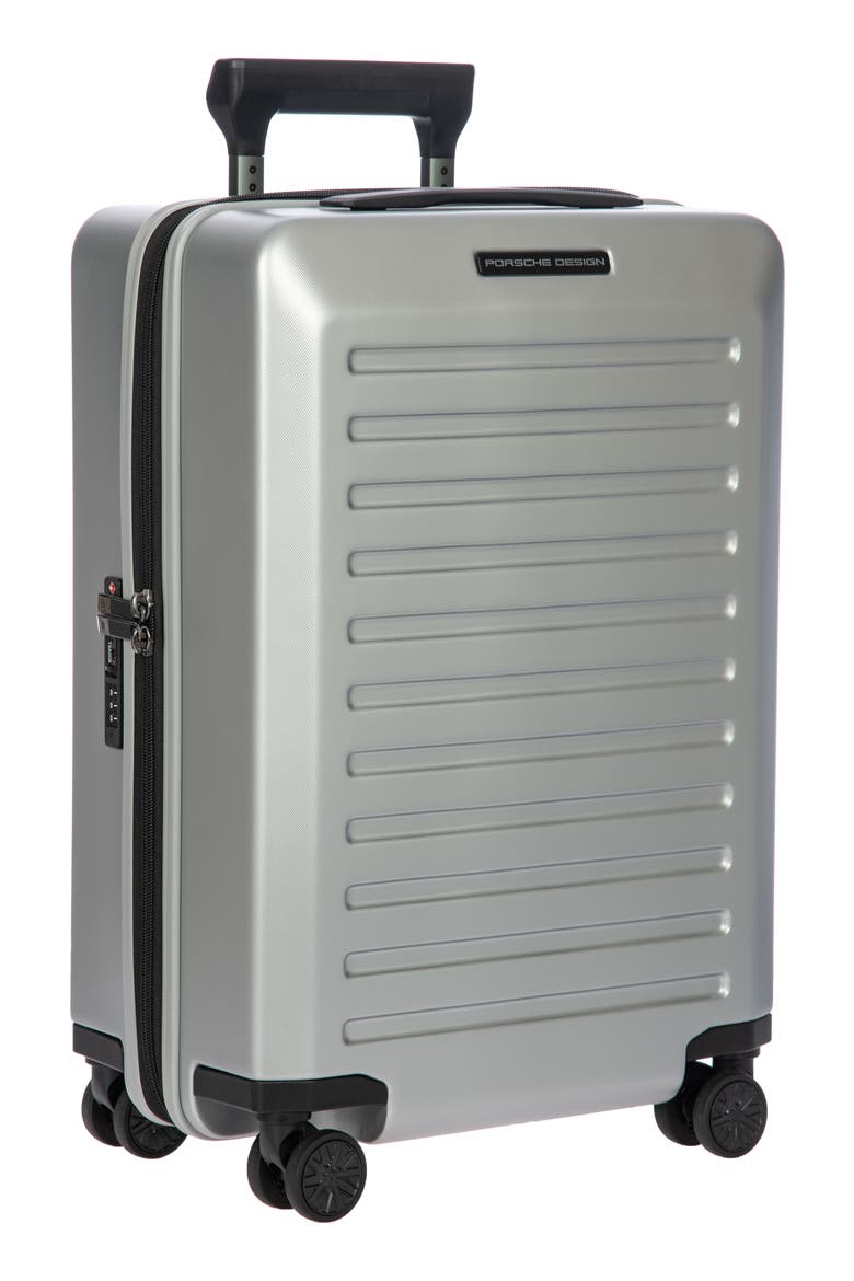 Voyager 21-Inch Hardside Spinner Carry-On Luggage, Alternate, color, SILVER