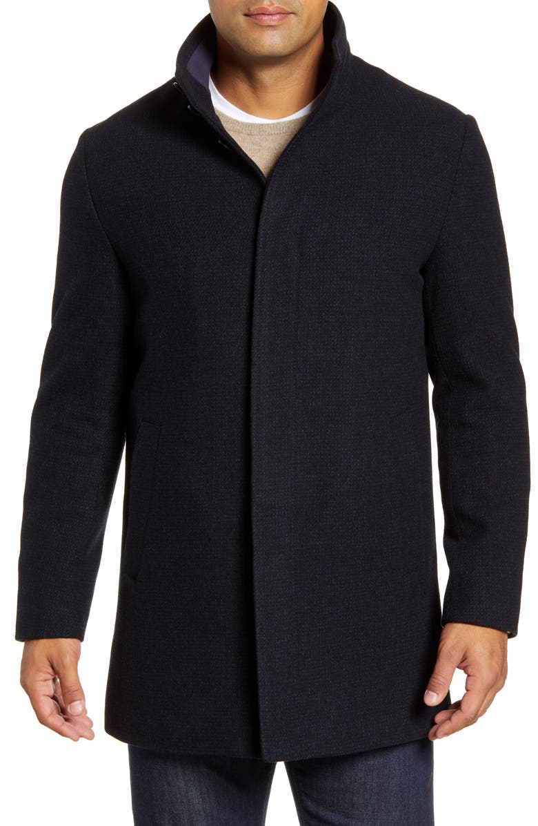 John W. Nordstrom<sup>®</sup> Lewis Wool Blend Car Coat, Alternate, color, 