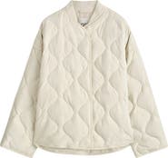 COS Oversize Quilted Down & Feather Jacket