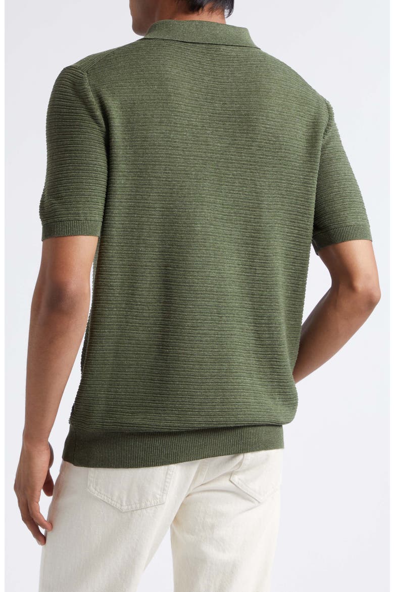 Silk & Linen Polo, Alternate, color, GS566