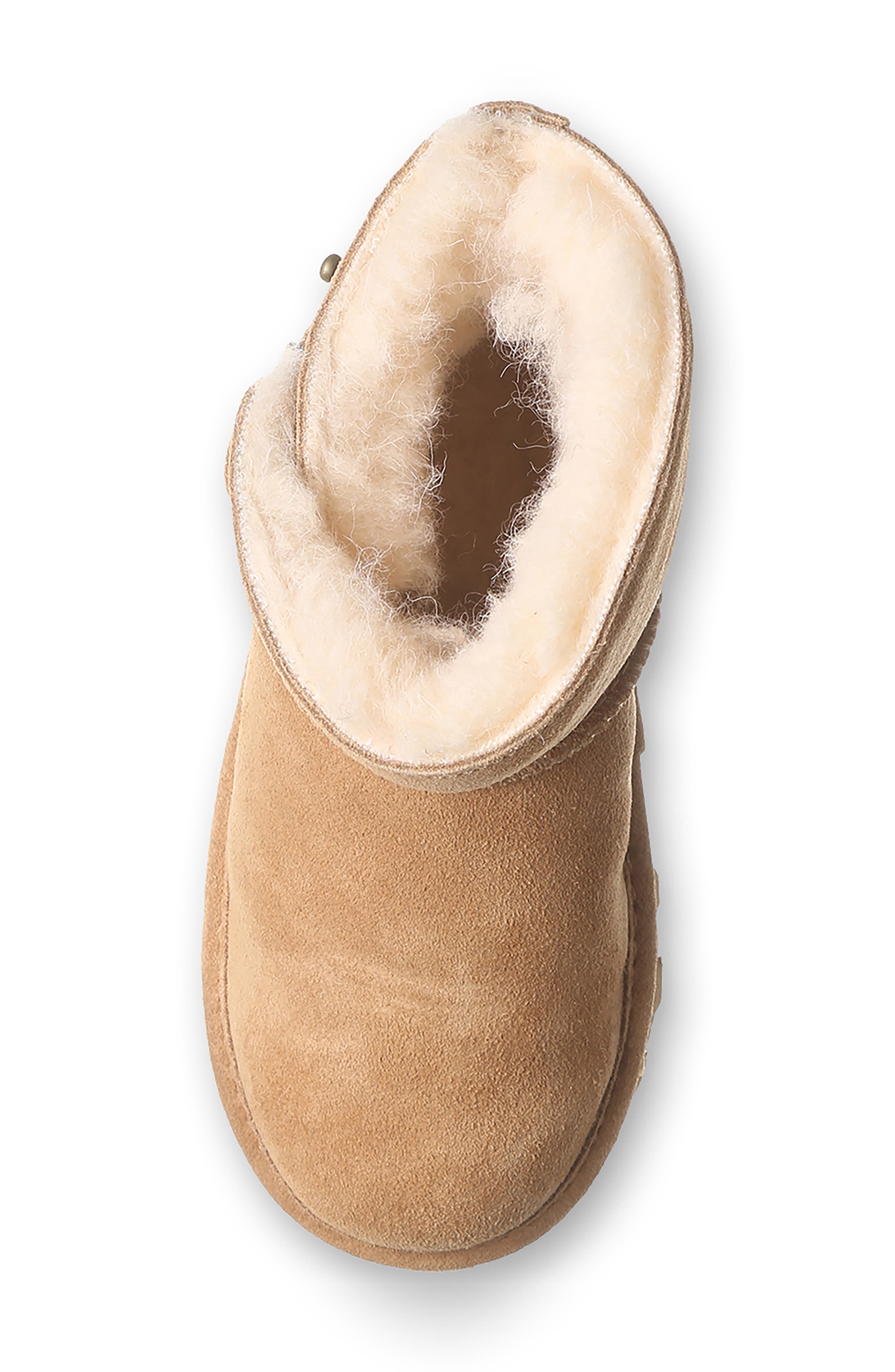 BEARPAW Kids' Isabelle Faux Shearling Lined Boot, Alternate, color, Iced Coffee