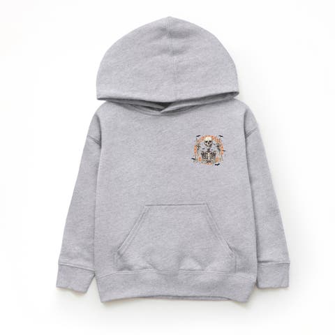 Peace Sign Skeleton Hoodie (Little Kid & Big Kid)
