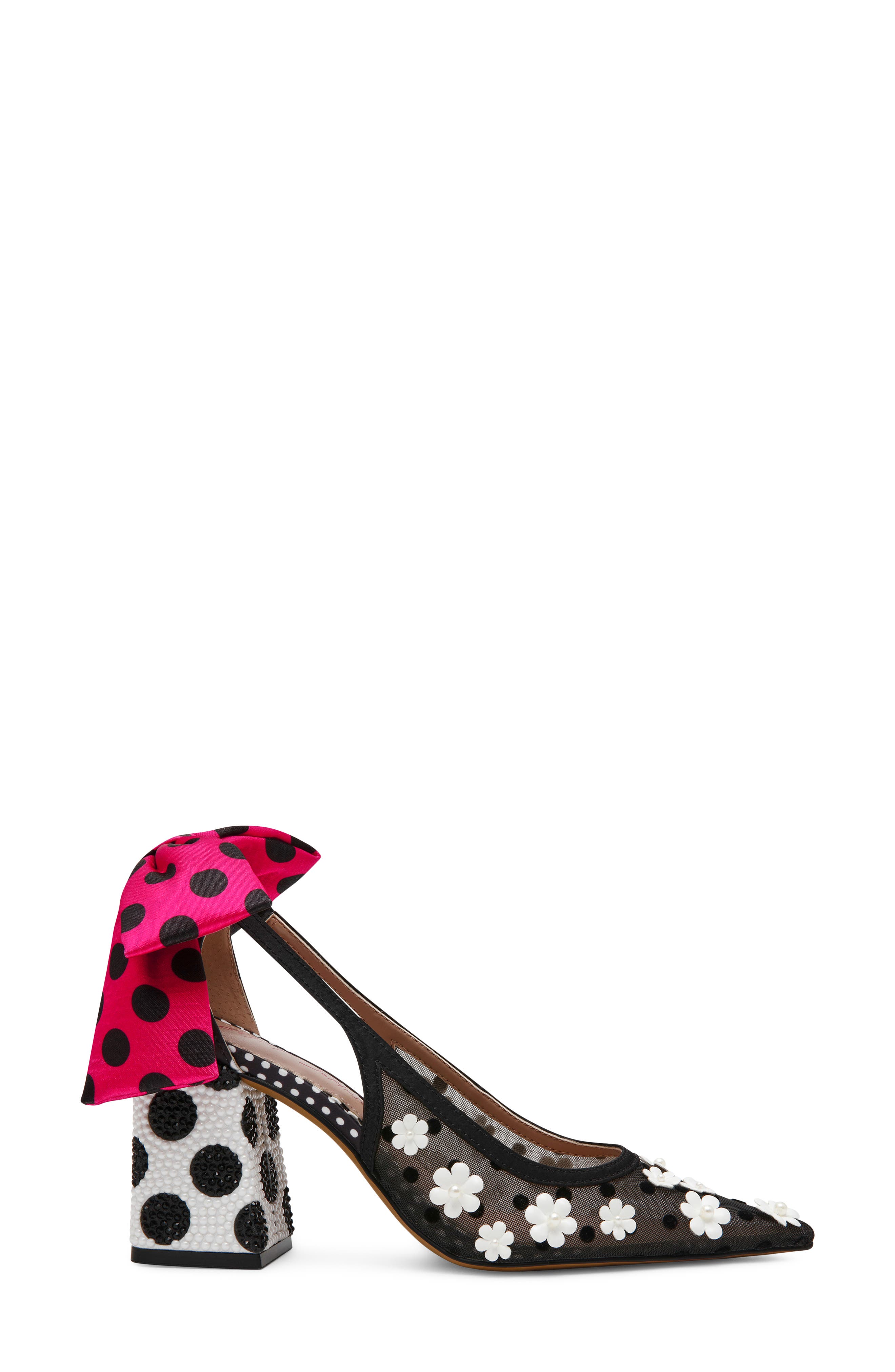 Felix Pump, Alternate, color, BLACK/ WHITE MULTI