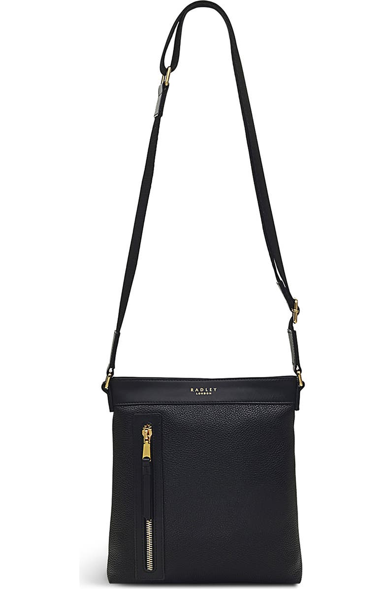 Radley Zippy Small Crossbody Bag, Main, color, Black