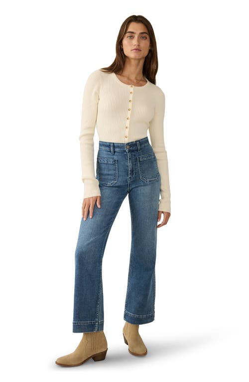 Faherty Milo Cashmere-blend Cardigan In White