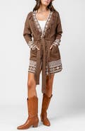 Beivy Belted Longline Cardigan