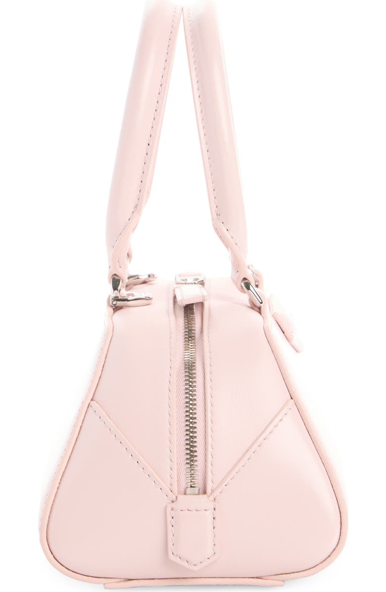 Givenchy Mini Antigona Leather East/West Satchel, Alternate, color, Baby Pink