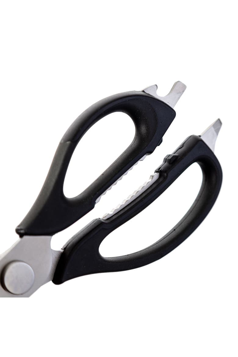 Multi-Use Kitchen Shears, Alternate, color, Black
