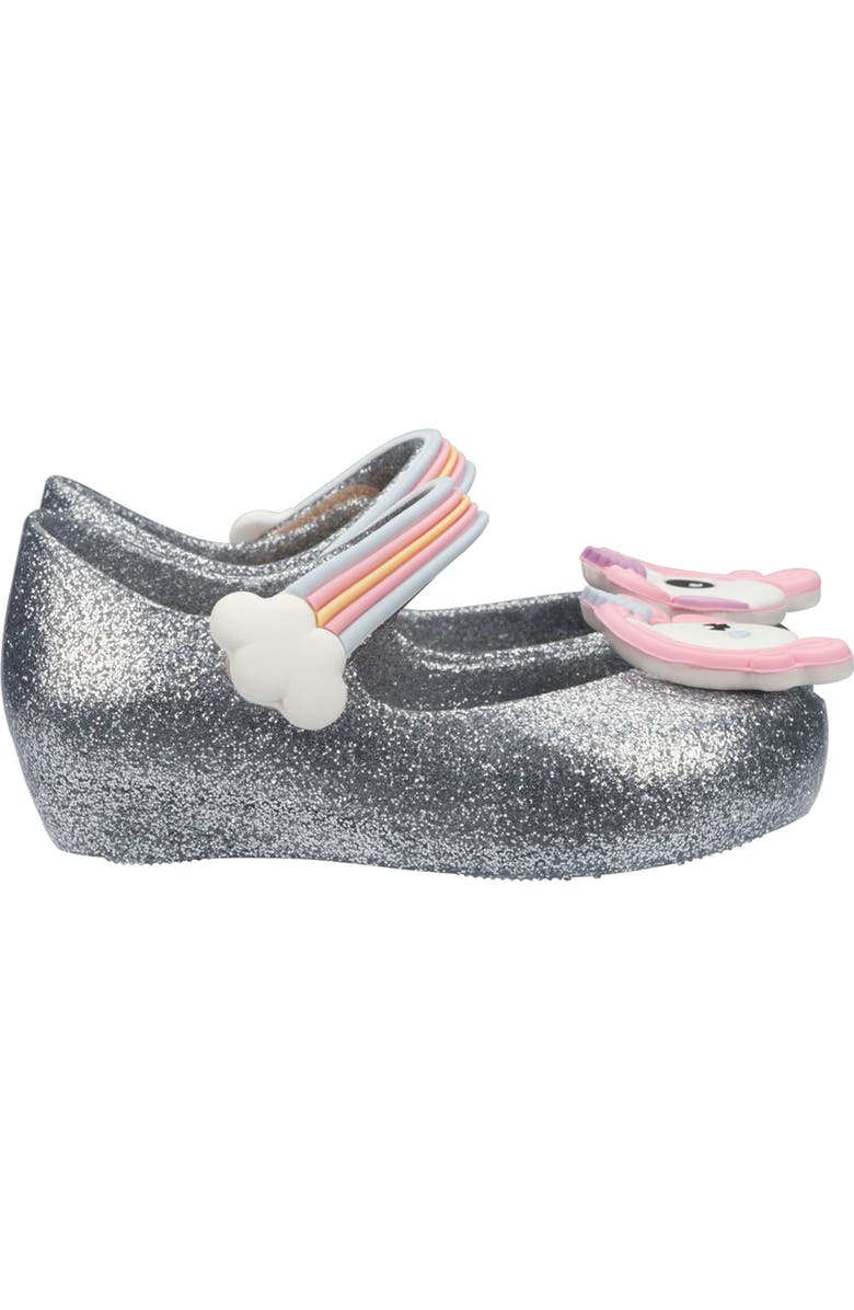 Mini Melissa Mini Ultragirl Unicorn Water Resistant Mary Jane, Alternate, color,