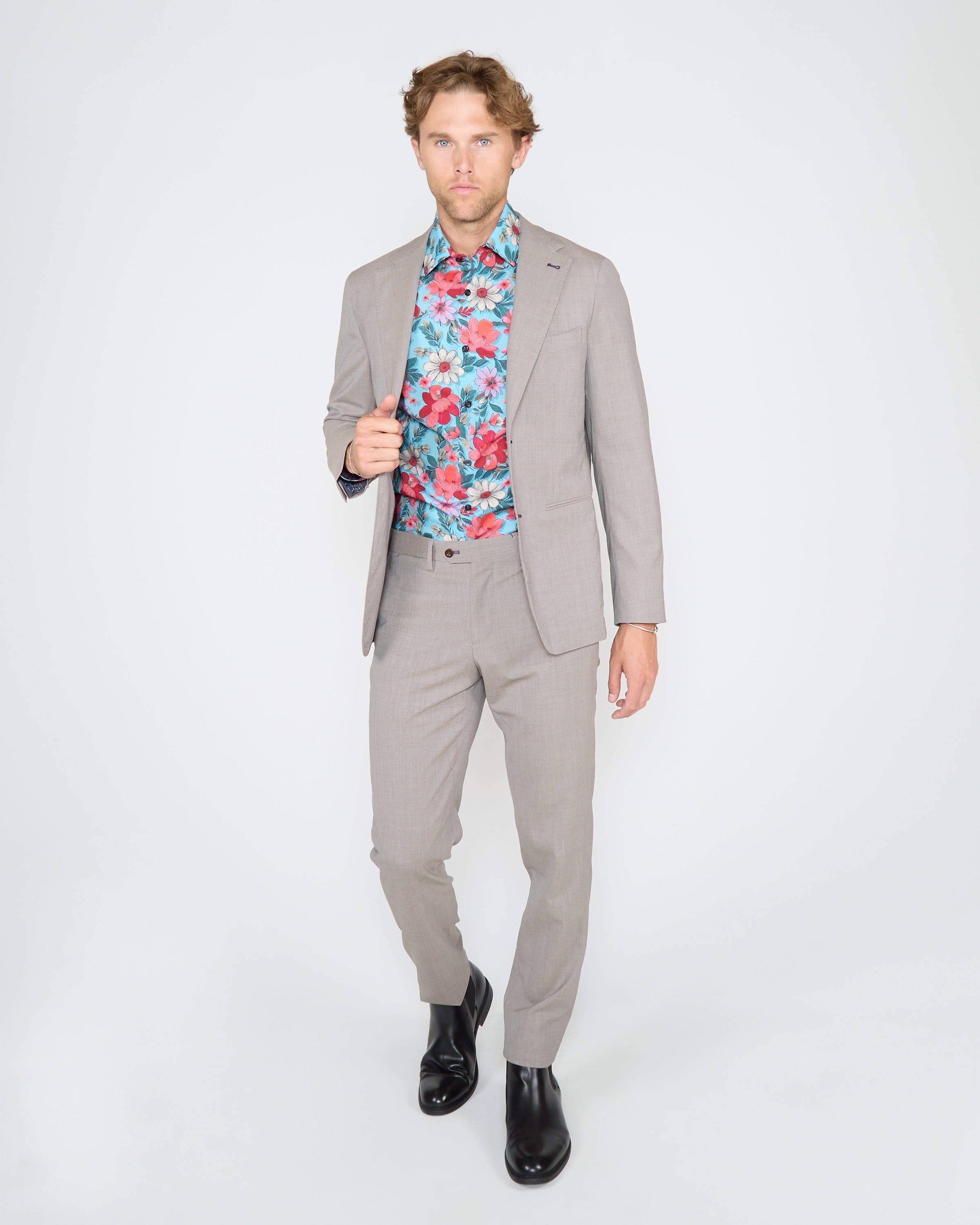 Judd Half Lined Tailored Wool Blazer - image 2