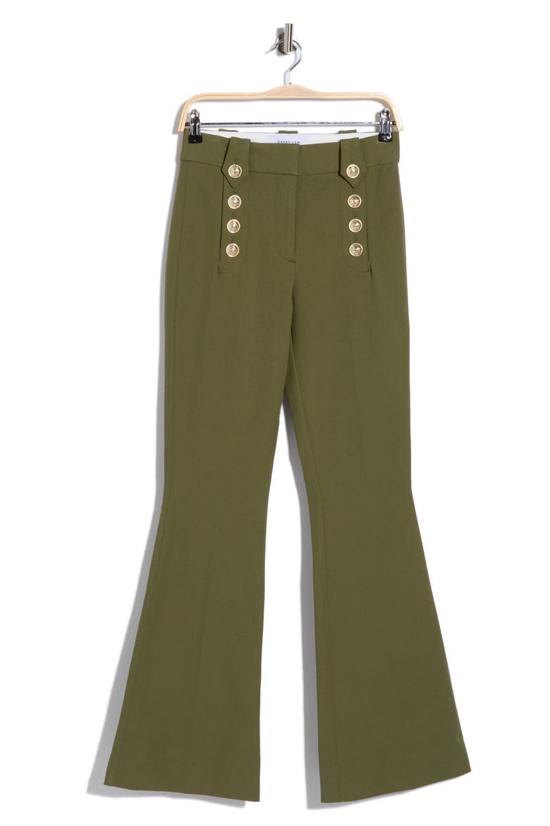 Robertson Flare Trousers, Main, color, FATIGUE
