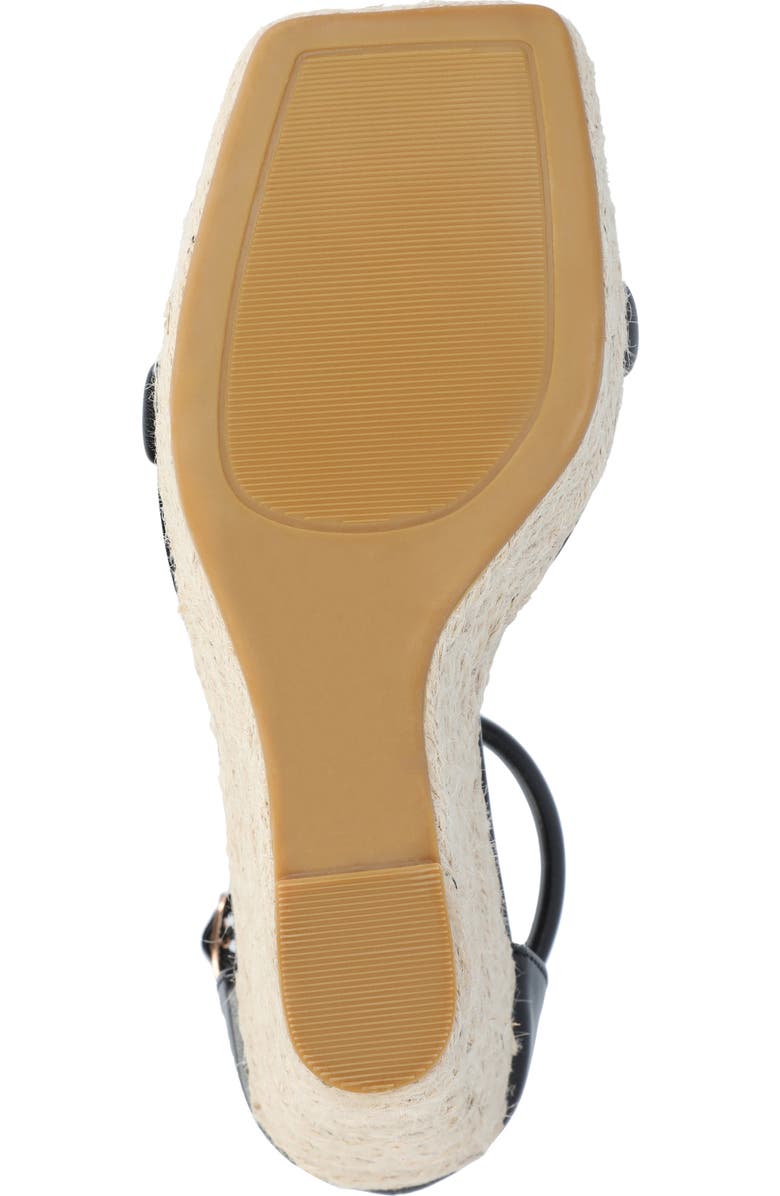 Journee Collection Olesia Espadrille Wedge Platform Sandal, Alternate, color,