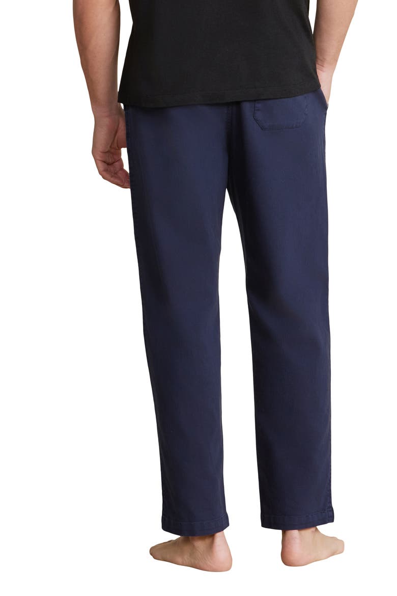 Malibu Collection® Stretch Cotton Twill Pants, Alternate, color, INDIGO