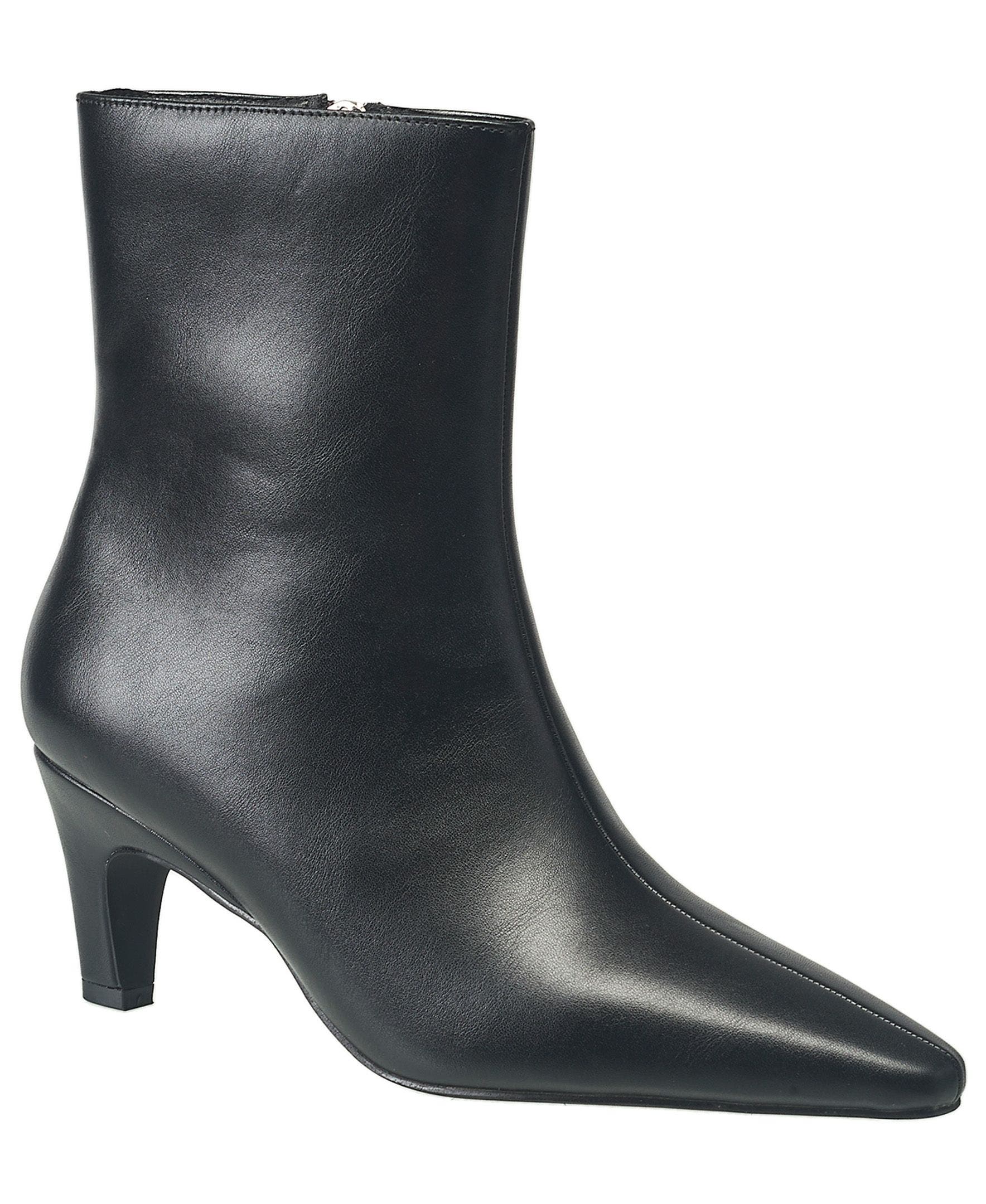 Alex Kitten Heel Boot, Main, color, Black
