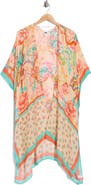 NORDSTROM RACK Lightweight Print Ruana