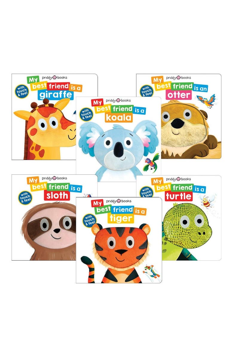 Kaplan Early Learning Company My Best Friends Board Books - Set of 6, Main, color, Multicolored