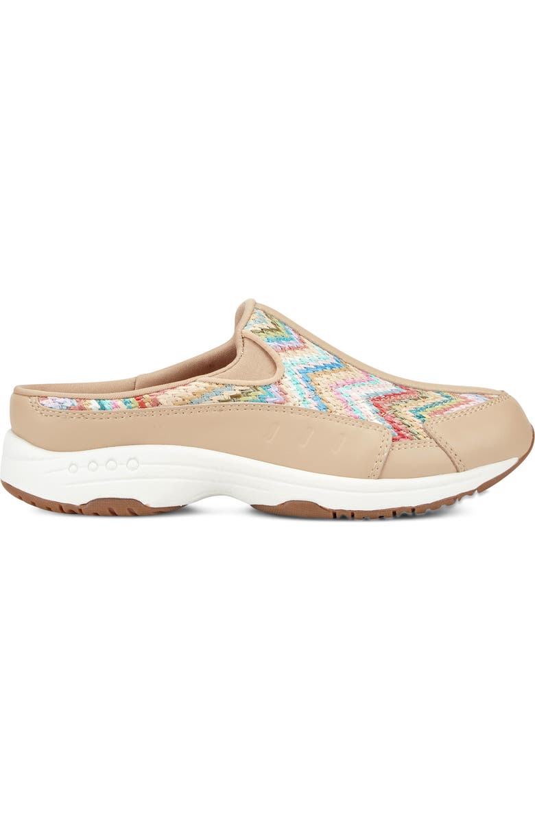 Easy Spirit Traveltime Slip-On Sneaker, Alternate, color, Light Natural Chevron