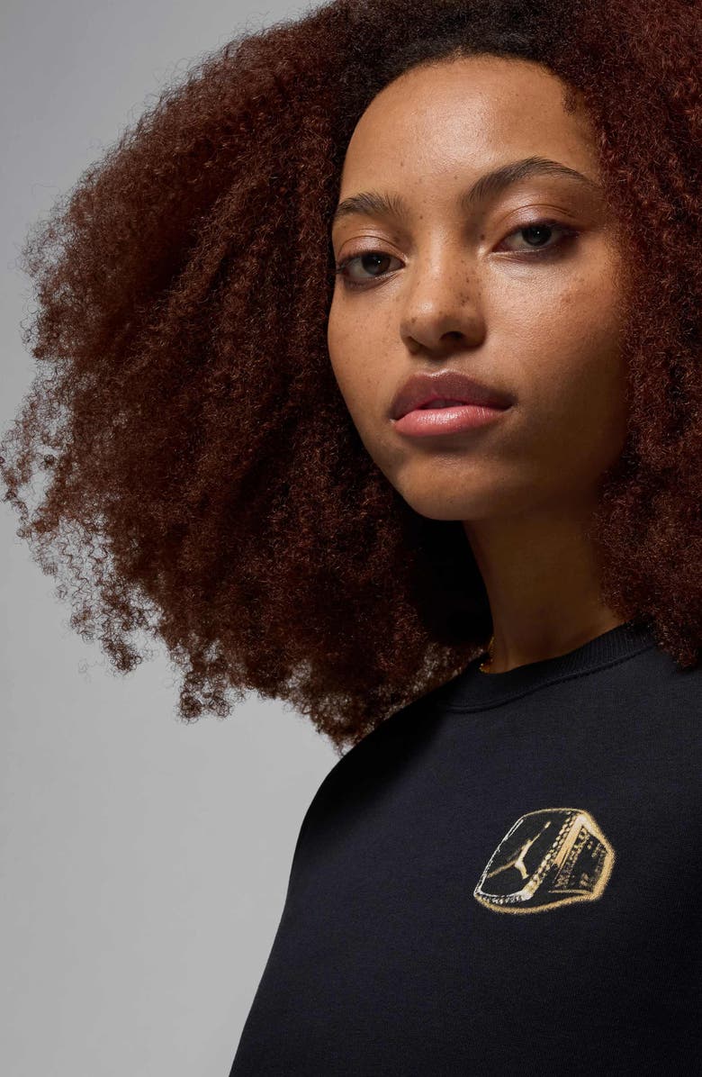 Nike Jordan Brooklyn Fleece Crewneck Sweatshirt, Alternate, color, 