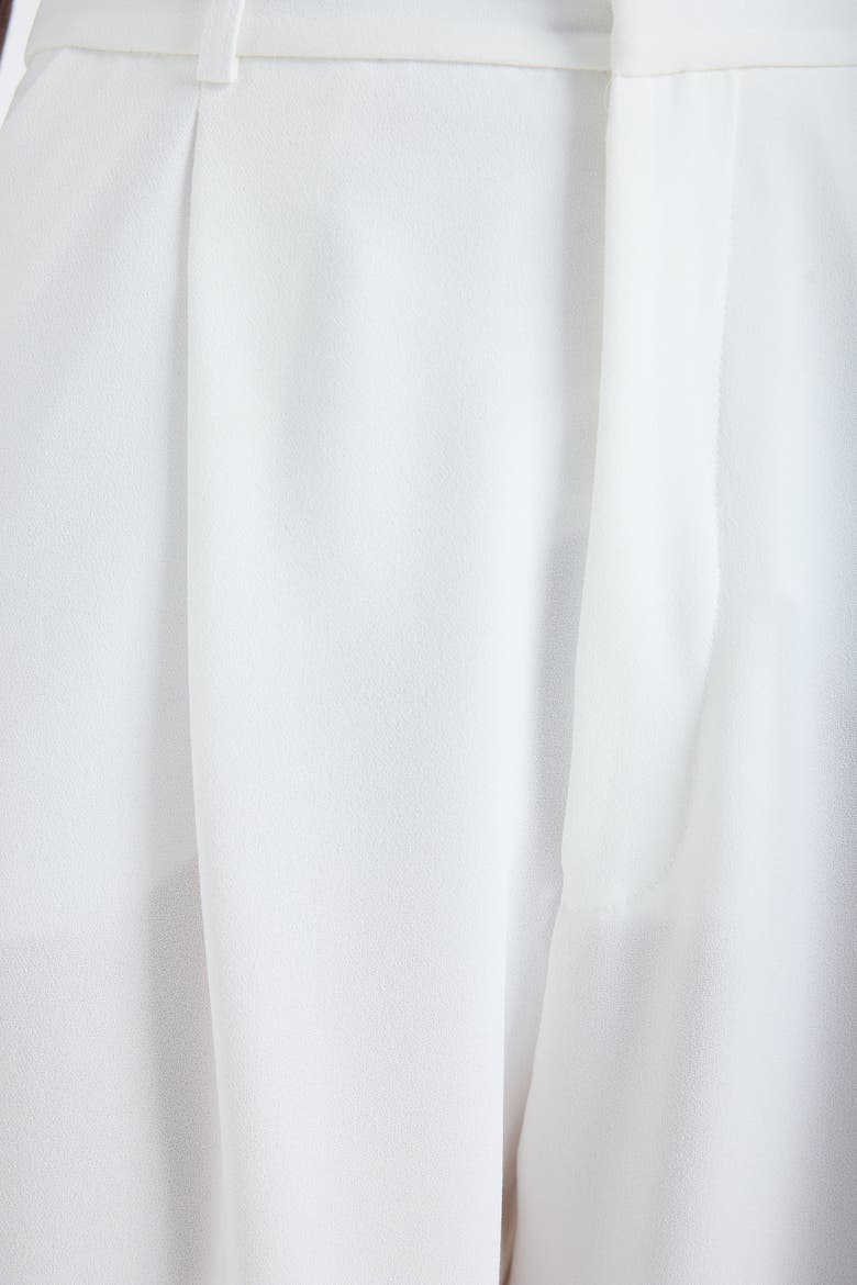 Nevara High Waist Palazzo Pant, Alternate, color, White