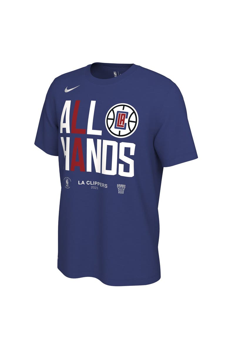Nike Men's Nike Royal LA Clippers 2023 NBA Playoffs Mantra T-Shirt, Alternate, color, 