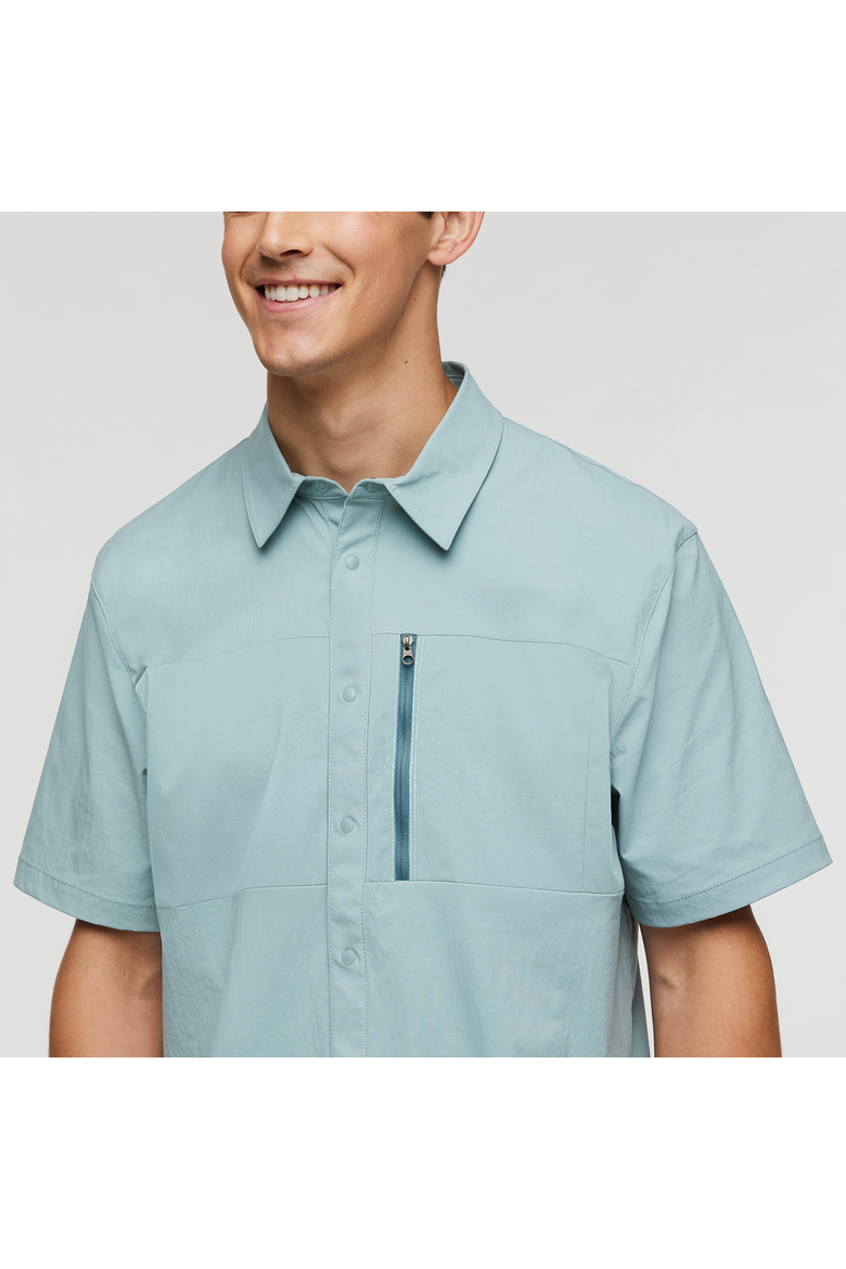 Sumaco Short-Sleeve Shirt - Men's, Alternate, color, Faded Brick/Acorn