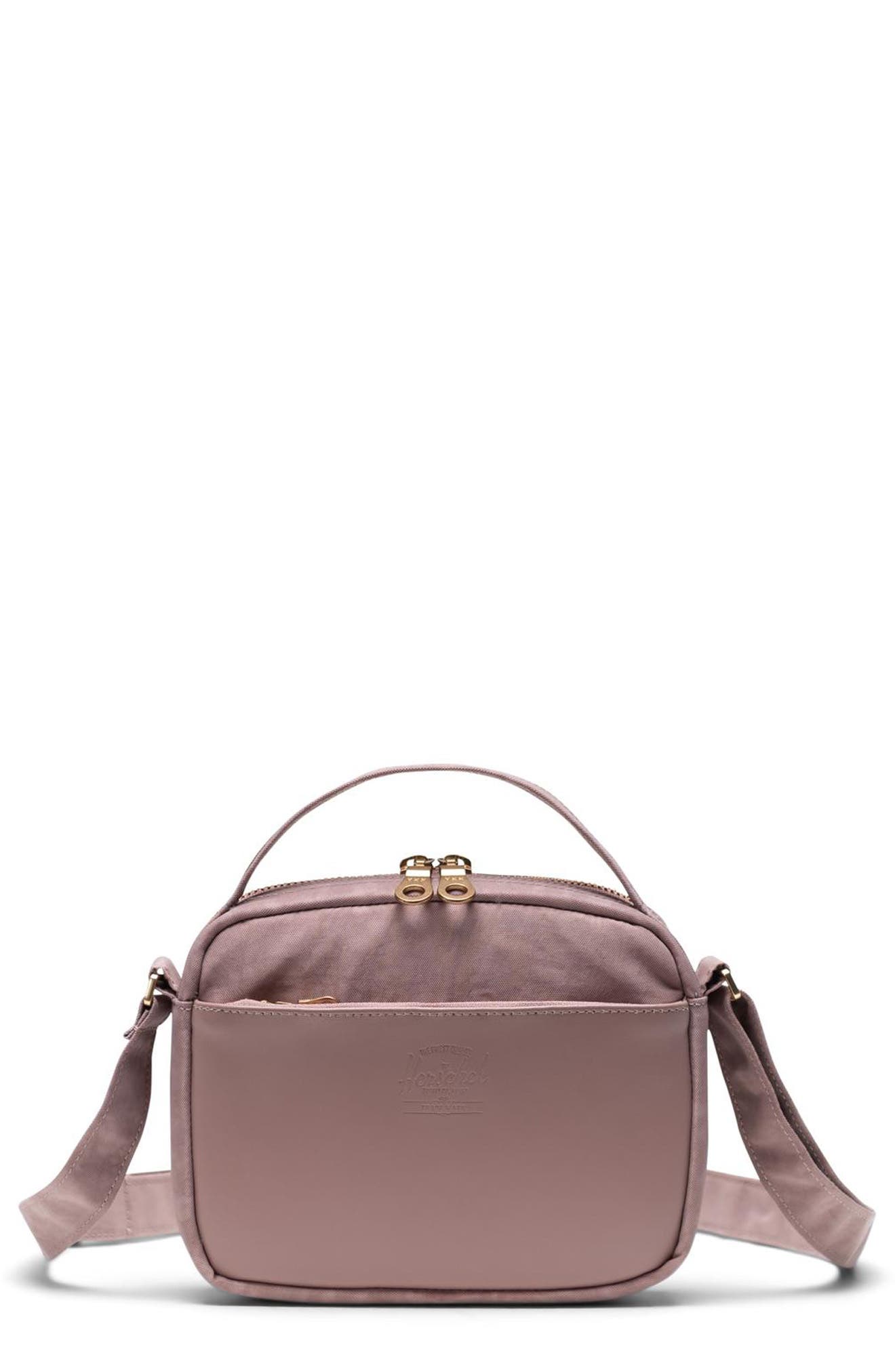 Mini Orion Convertible Crossbody Bag, Main, color, ASH ROSE