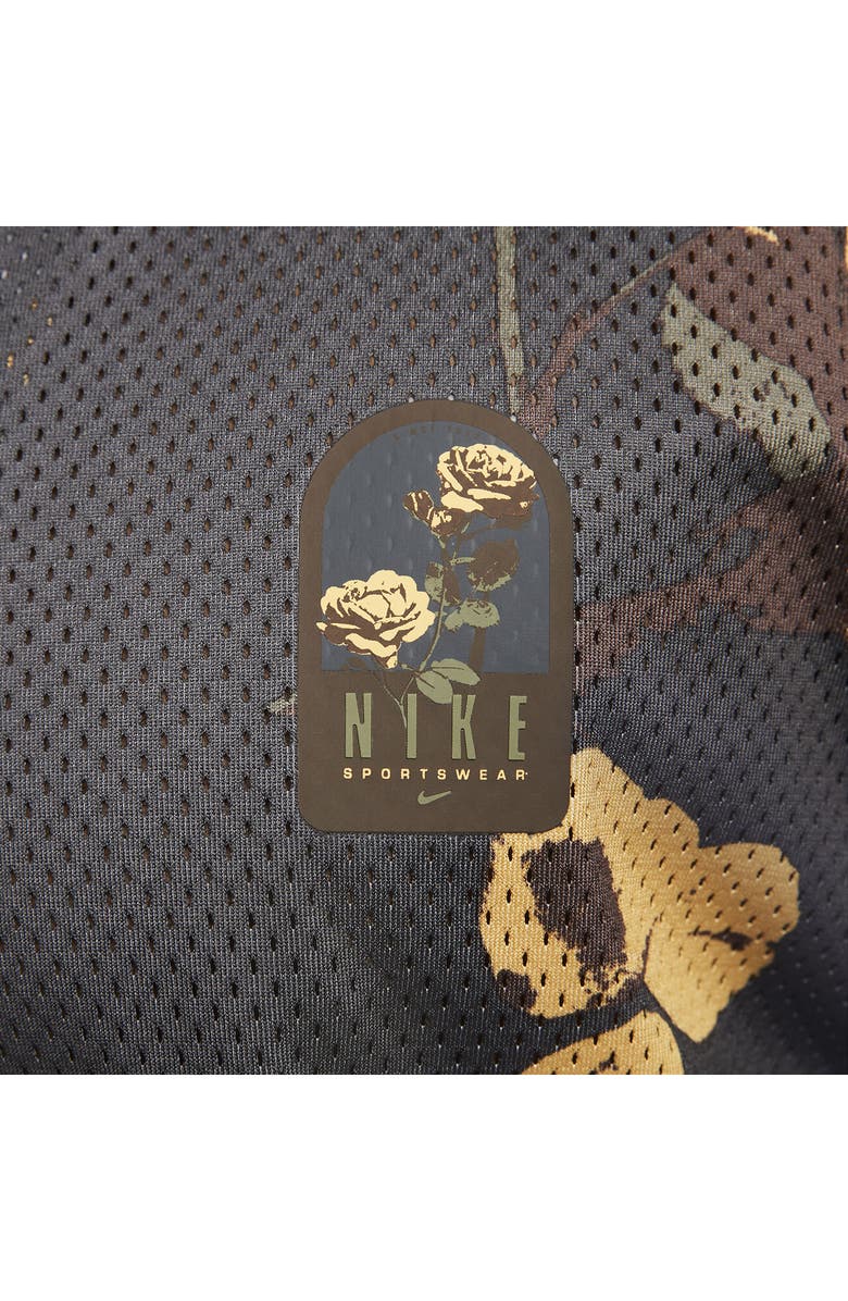 Nike Rose City Mesh Button-Up Shirt, Alternate, color, 