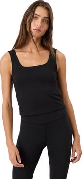 Pact On The Go-To Square Neck Tank Made With Organic Cotton