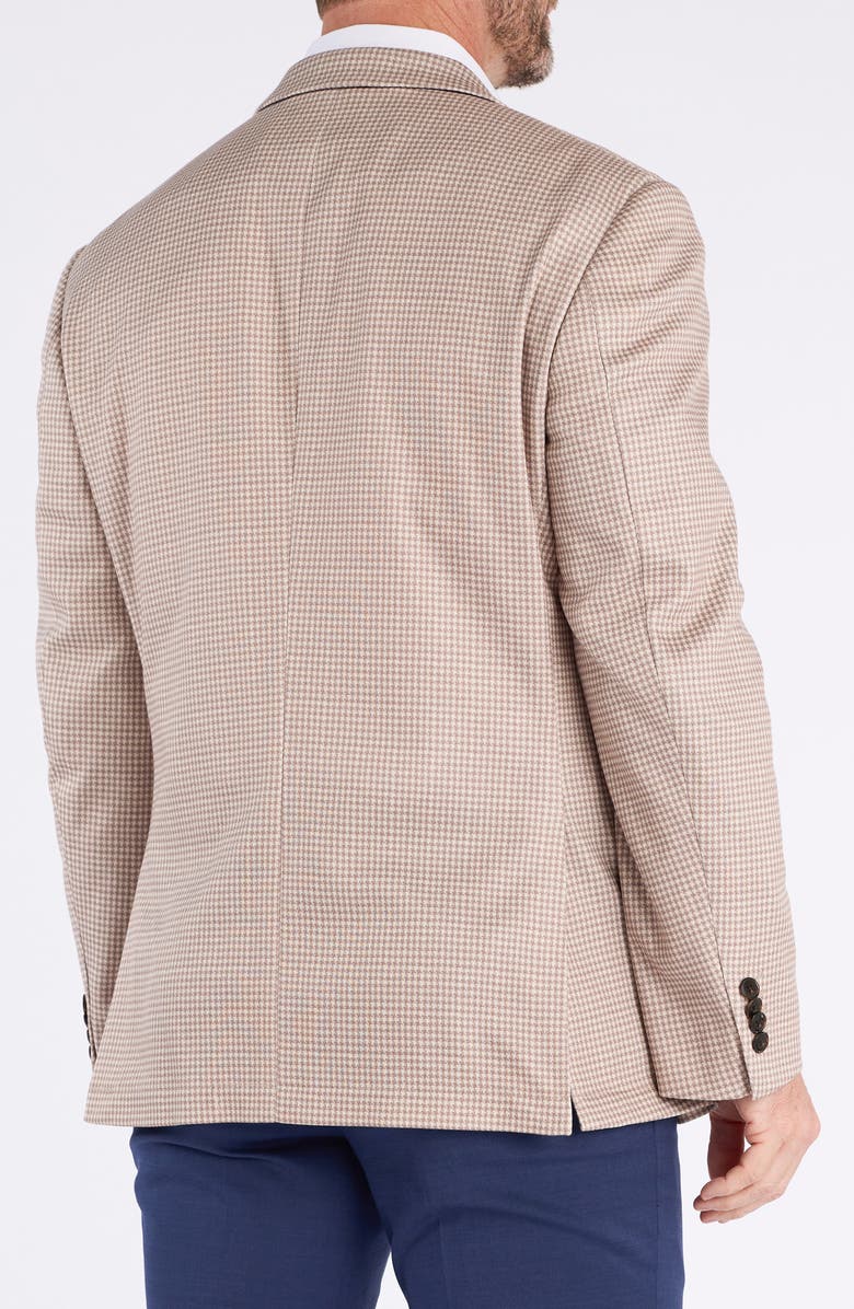 SAVILE ROW CO Houndstooth Sport Coat, Alternate, color, Tan