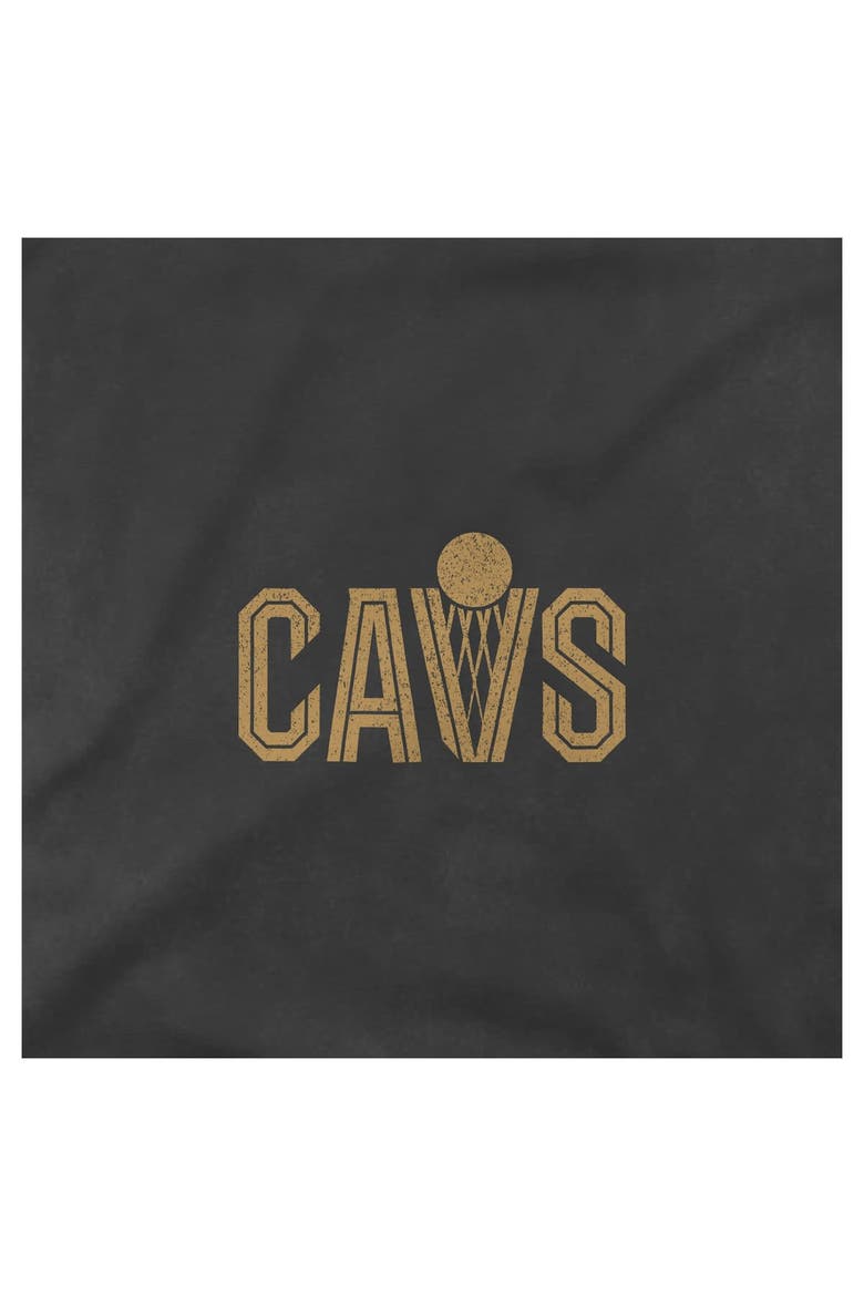 Men's Stadium Essentials  Charcoal Cleveland Cavaliers Get Back Oversized Vintage T-Shirt, Alternate, color, Charcoal