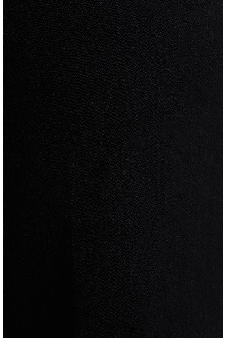 Le Slim Palazzo High Waist Wide Leg Jeans, Alternate, color, BLACK