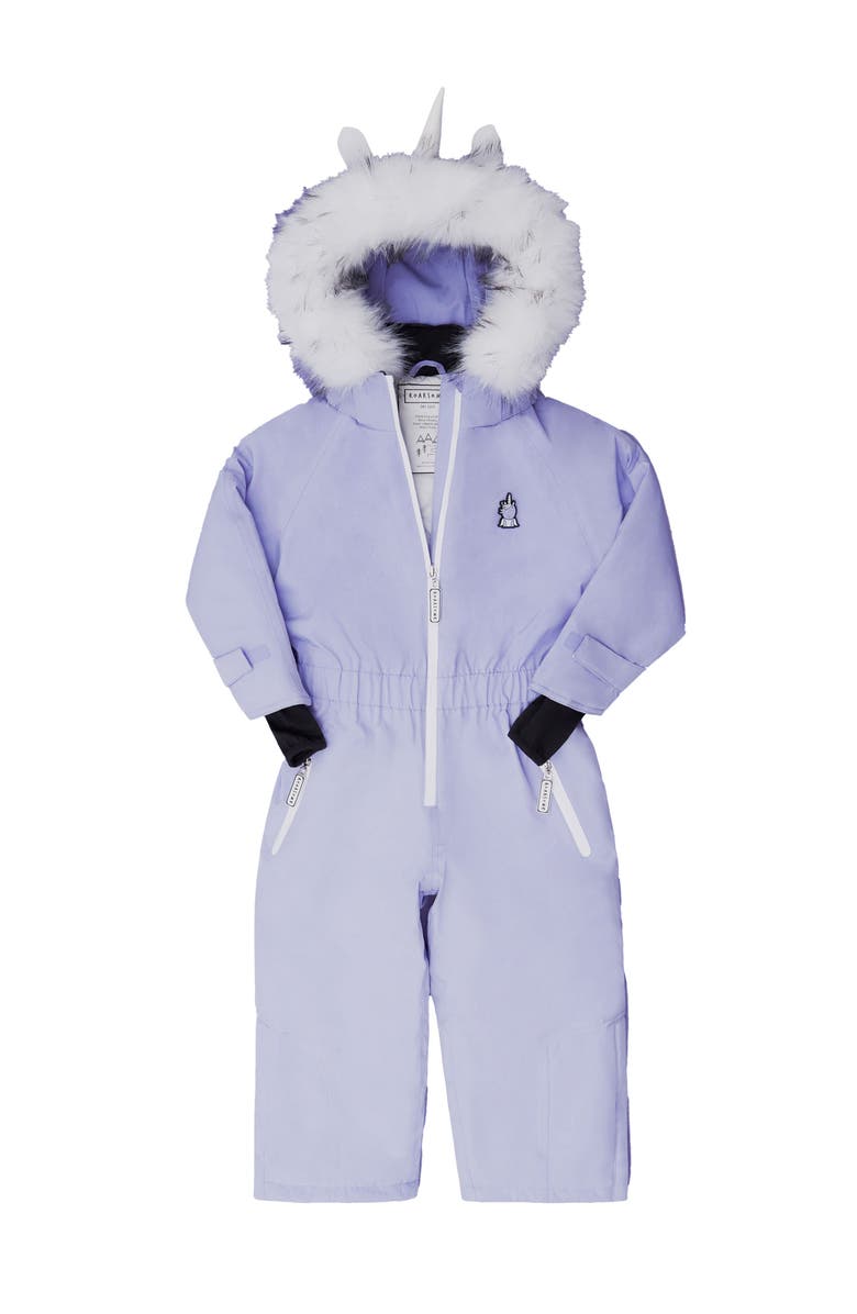 Roarsome Sparkle the Unicorn Ski Suit, Alternate, color, Lilac