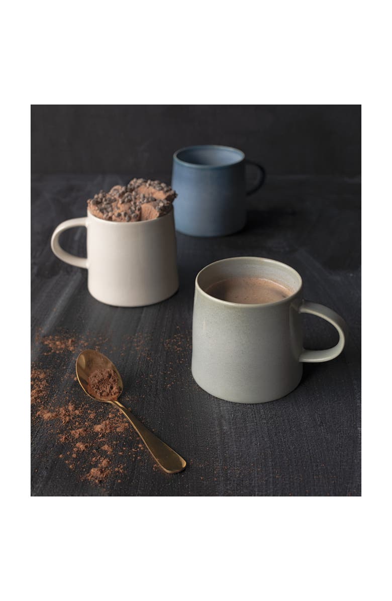 Danica Brands Set of 6 Mug Aquarius Oyster, Alternate, color, Red