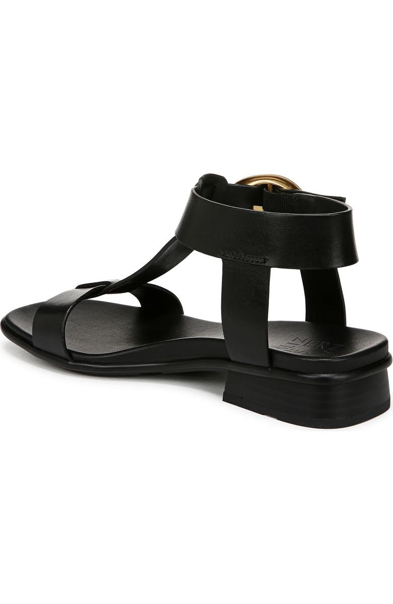 Naturalizer Brandy T-Strap Sandal, Alternate, color, Black