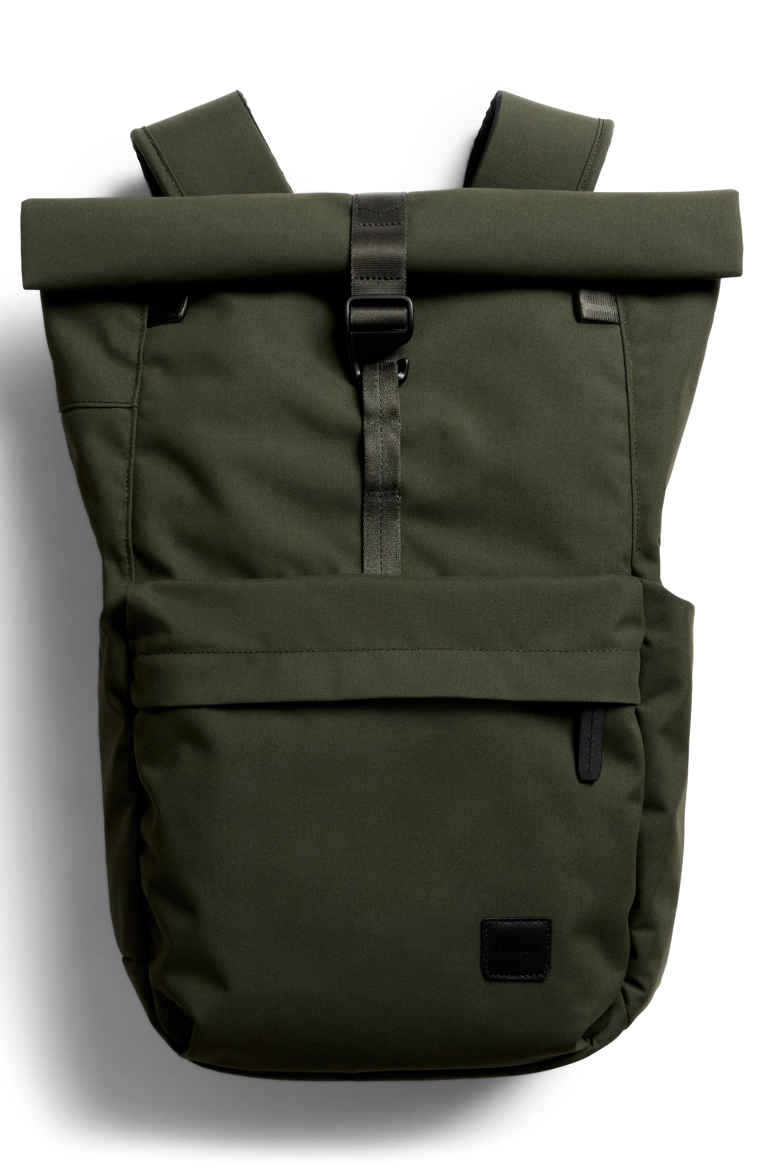 Classic Roll Top Water Resistant 16L Backpack, Alternate, color, OLIVE