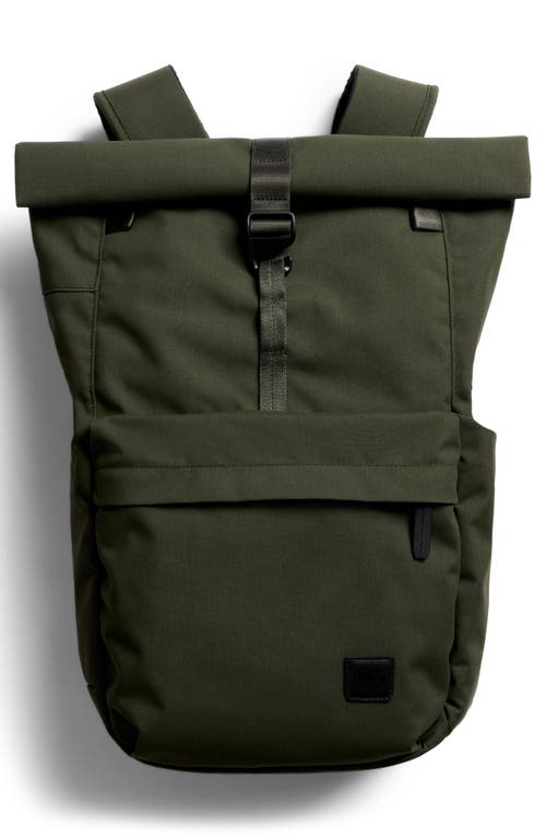 Bellroy Classic Roll Top Water Resistant 16l Backpack In Green