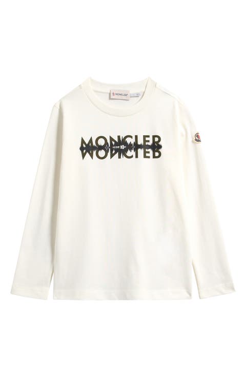 モンクレール　ロンT 4A キッズ Boys' Moncler T-Shirts & Graphic Tees