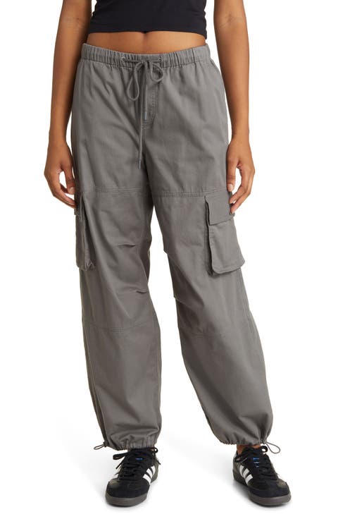 Elastic Cuff Cargo Pants