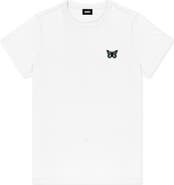 Dalix Butterfly Short Sleeve Classic Cotton Tee