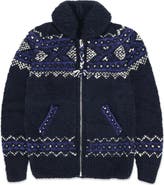 Fortela Navajo Pattern Merino Wool Cardigan