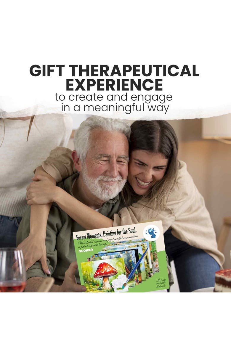 Quokka Reusable Water Painting Activity Set for Seniors - Dementia-Friendly, Alternate, color, Forest