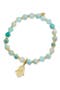 selected Gold/Amazonite