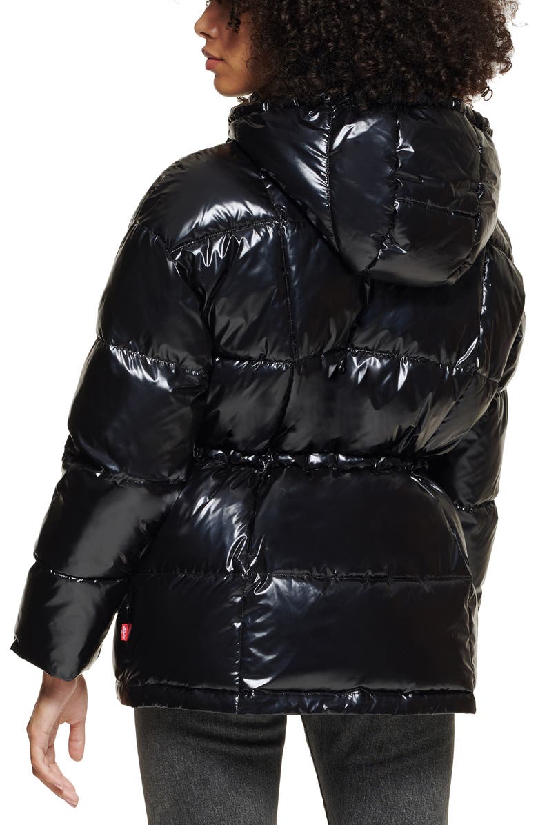 Levi's<sup>®</sup> Shiny Puffer Jacket, Alternate, color,