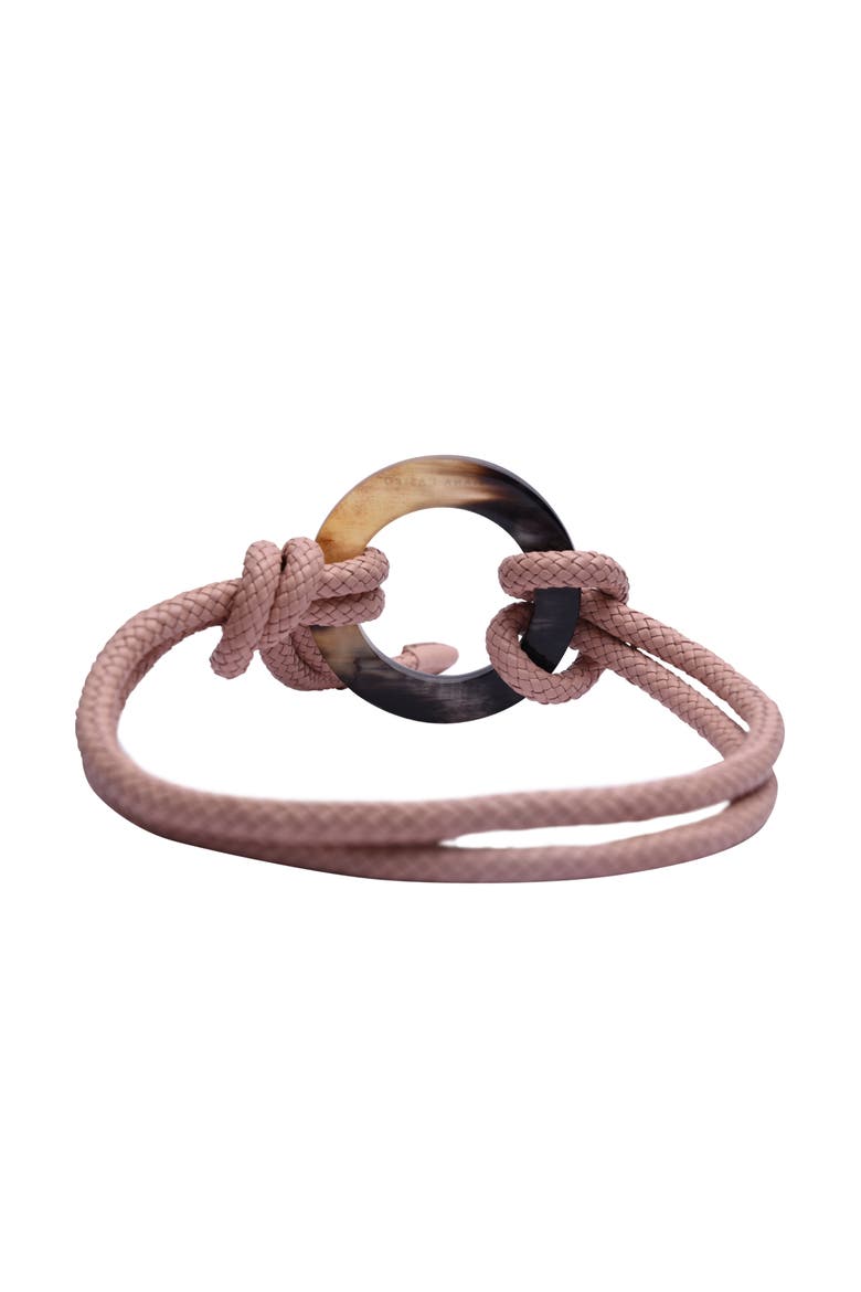 Le Knot Leather Belt, Alternate, color, Pastel Pink