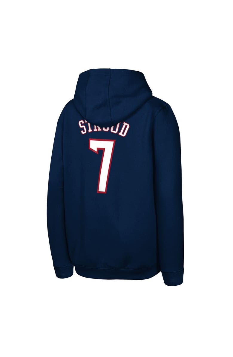 Outerstuff Youth Outerstuff C.J. Stroud Navy Houston Texans Mainliner Player Name & Number Hoodie, Alternate, color, Navy