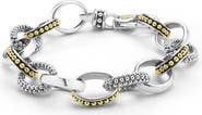 LAGOS Signature Caviar Link Chain Bracelet
