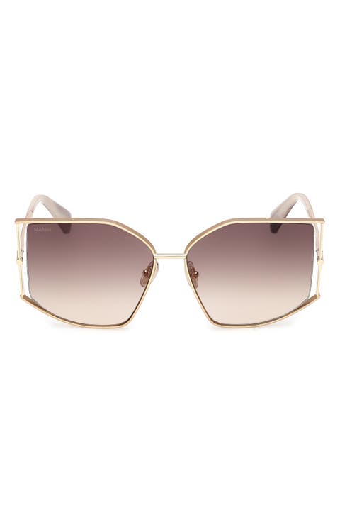 Menton 59mm Cat Eye Sunglasses